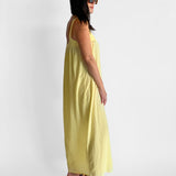 Group Silk Cotton Maxi Dress