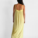 Group Silk Cotton Maxi Dress