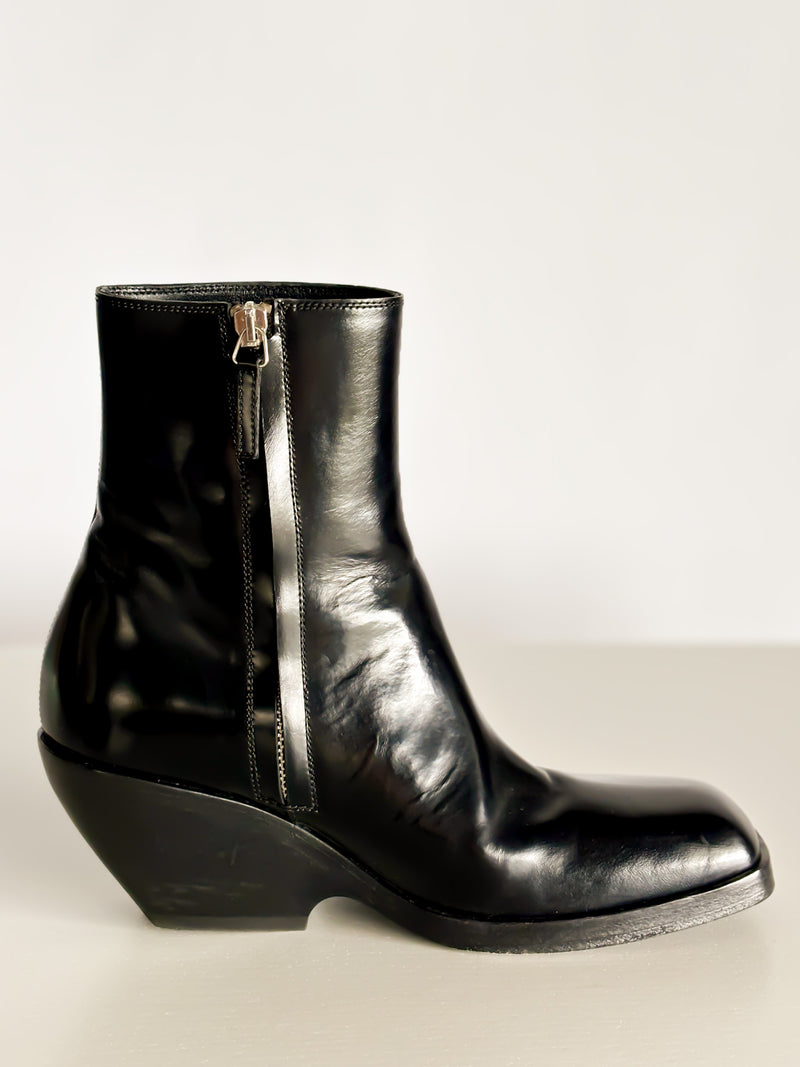Square Toe Ankle Boot