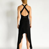 Cross Back Rib Tank Dress