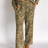 Drawstring Silk Trouser