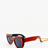 Wingspan Sunglasses with chain