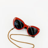 Wingspan Sunglasses with chain