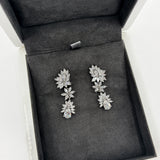 Silver Whisper Drop Earings