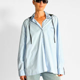 Hooded Re-Nylon Shirt