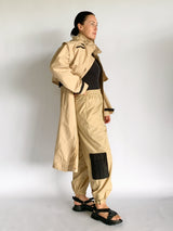Convertible Belted Trench 703