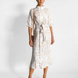 Linen Button Up Dress