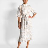 Linen Button Up Dress