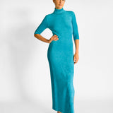 Stretch Velvet Maxi Dress