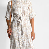Linen Button Up Dress