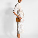 Linen Button Up Dress