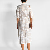 Linen Button Up Dress