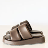 Sierra Leather Slides