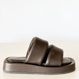 Sierra Leather Slides