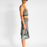 Wool Mini Skirt and Cami Top Set