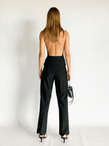 Double belted trousers