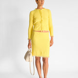 Tweed Mini Skirt and Jacket Set