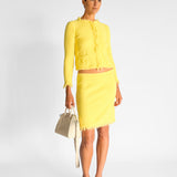 Tweed Mini Skirt and Jacket Set