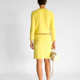 Tweed Mini Skirt and Jacket Set