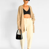 Long Alpaca Cardigan