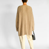 Long Alpaca Cardigan