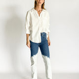 Anine Bing White Button Up Shirt