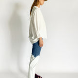 Anine Bing White Button Up Shirt