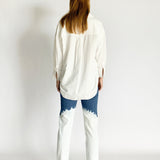 Anine Bing White Button Up Shirt