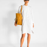 Oversized Long Shirt Dress