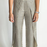 Silk Monogram Pants