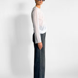 Long Sleeve Crew Neck Top