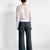 Long Sleeve Crew Neck Top