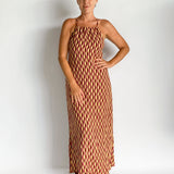 Cossyra Halter Maxi Dress