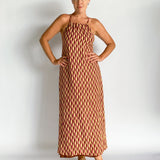 Cossyra Halter Maxi Dress