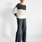 Stripe Knit Sweater