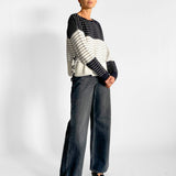 Stripe Knit Sweater
