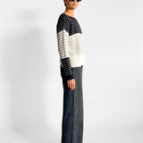 Stripe Knit Sweater