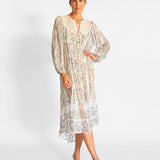 Eden Web Dot Midi Dress