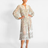 Eden Web Dot Midi Dress
