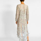 Eden Web Dot Midi Dress