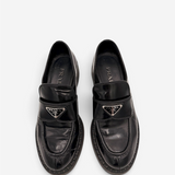 Platform Leather Loafers