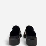 Spazzolato Triangle Logo Mules