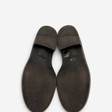 Spazzolato Triangle Logo Mules