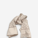 Silk Monogram Scarf