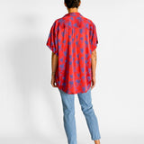 Short Sleeve Silk Shirt