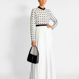 Floral Lace Pleated Maxi Dress