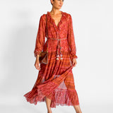 Edie Ruffled Maxi Dress