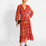 Edie Ruffled Maxi Dress