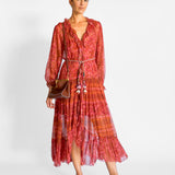 Edie Ruffled Maxi Dress