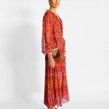 Edie Ruffled Maxi Dress